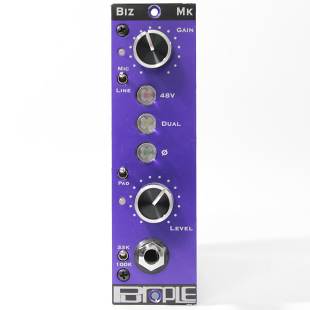 Purple Audio Biz Mk 500 Series Mic Preamp / Line Driver Module image 1