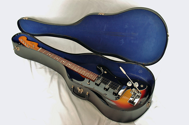 Very Rare EKO Cobra III 1960's Sunburst Electric Guitar