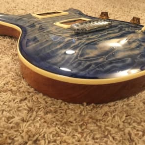 Warmoth VIP Mahogany Body with Quilted Maple Top and Ivoroid