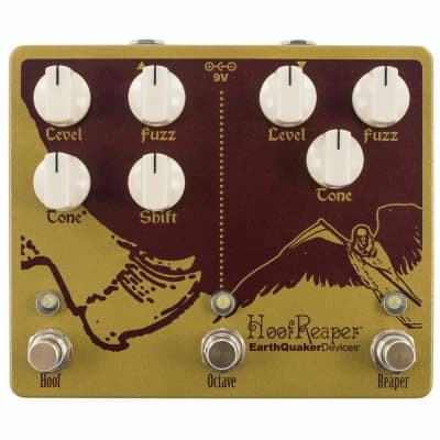 Earthquaker Devices Hoof Reaper® Double Fuzz with Octave Up Guitar Pedal for sale