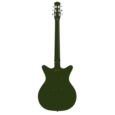Danelectro 59M NOS+ Guitar (Blackout Green Envy) image 3