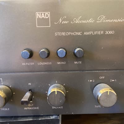 Vintage Integrated Amplifier NAD 3060 Recently Serviced image 5