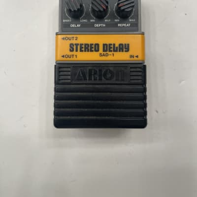 Arion SAD-1 Stereo Analog Delay Gray Box Vintage Guitar Effect Pedal MIJ Japan for sale