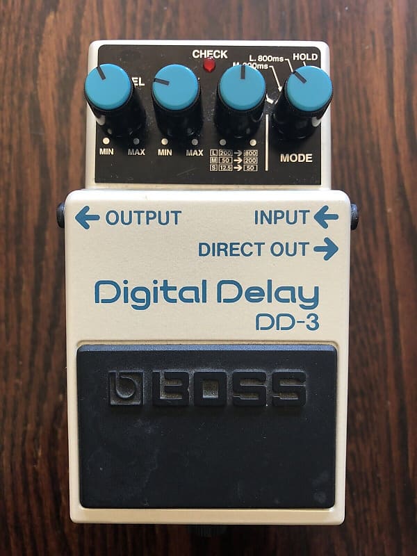 Boss DD3 Digital Delay Guitar Effect Pedal Reverb