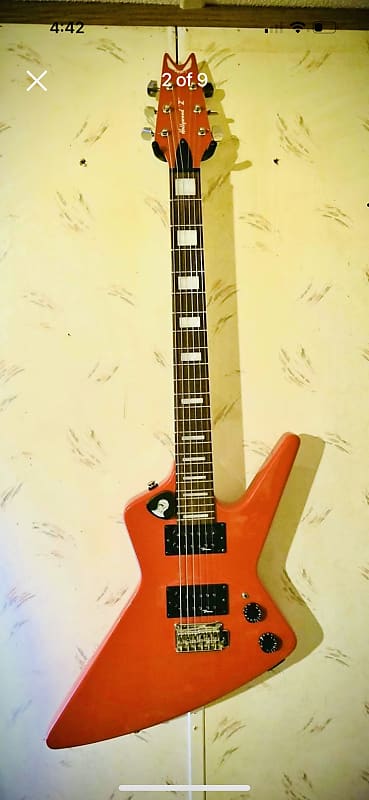 Dean Hollywood z 1990 - Gloss candy apple red | Reverb