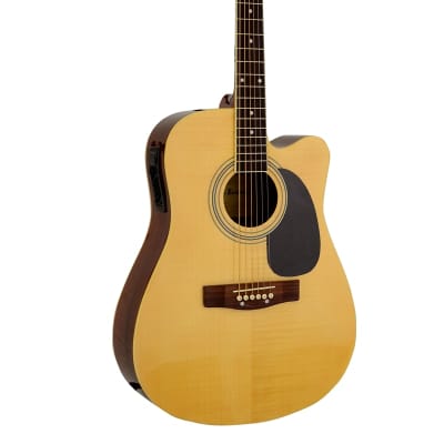 Glen Burton USA Deluxe Acoustic Electric Guitar with Cutaway for sale