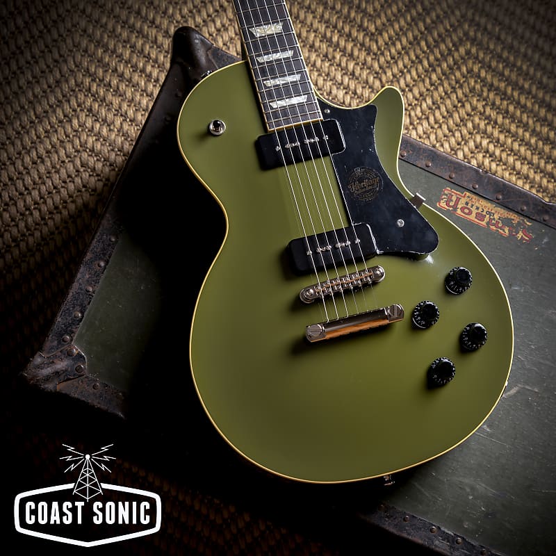 Heritage Guitars Custom Shop H-150 P90 Limited Edition Olive Drab