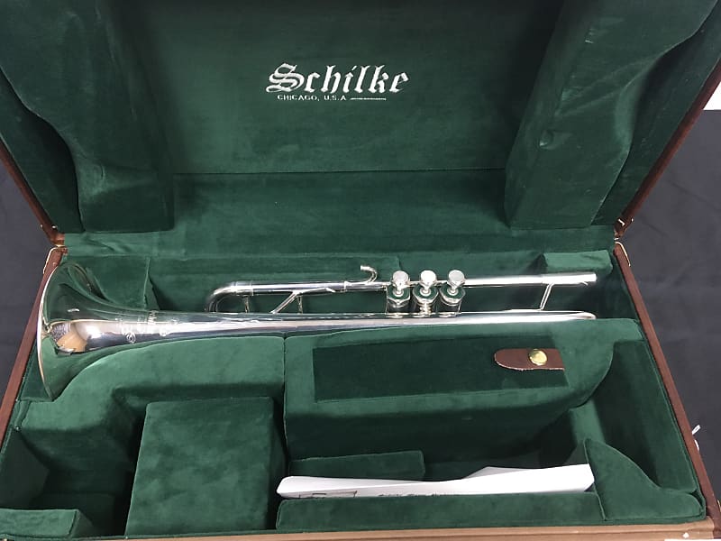 Schilke SB4-MGS "Soloiste" Bb Trumpet Outfit, Yellow Brass | Reverb