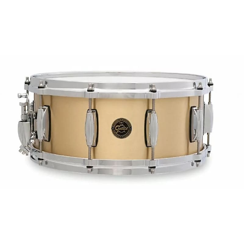 Gretsch S1-6514BB-BR Full Range / Gold Series Bell Brass 6.5x14 Snare Drum image 1