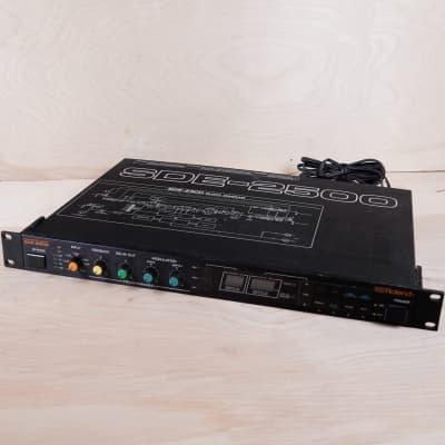 【完動品】Roland SDE-2500 ローランド デジタルディレイ Roland SDE-2500 MIDI Digital Delay Effect Signal Processor