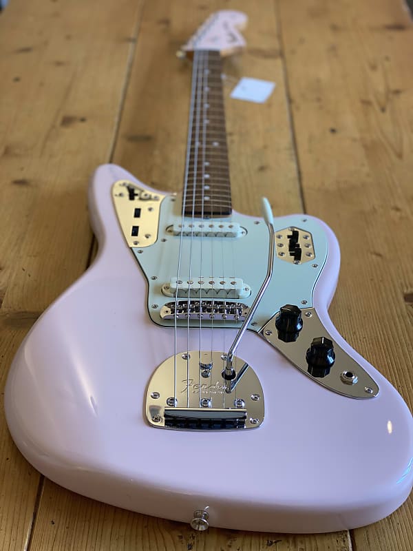 Fender Japan Limited Edition Jaguar FSR Shell Pink MIJ