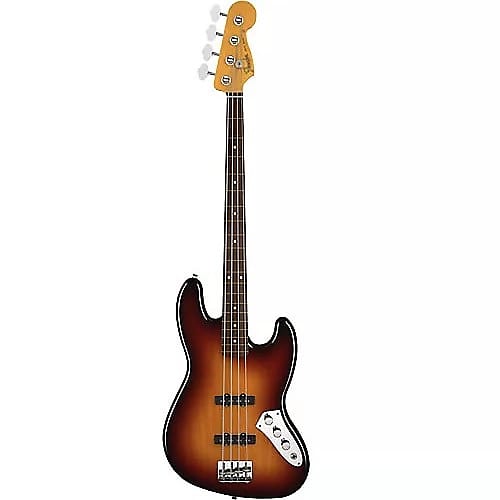 Fender American Jaco Pastorious Fretless Jazz Bass Sunburst image 1