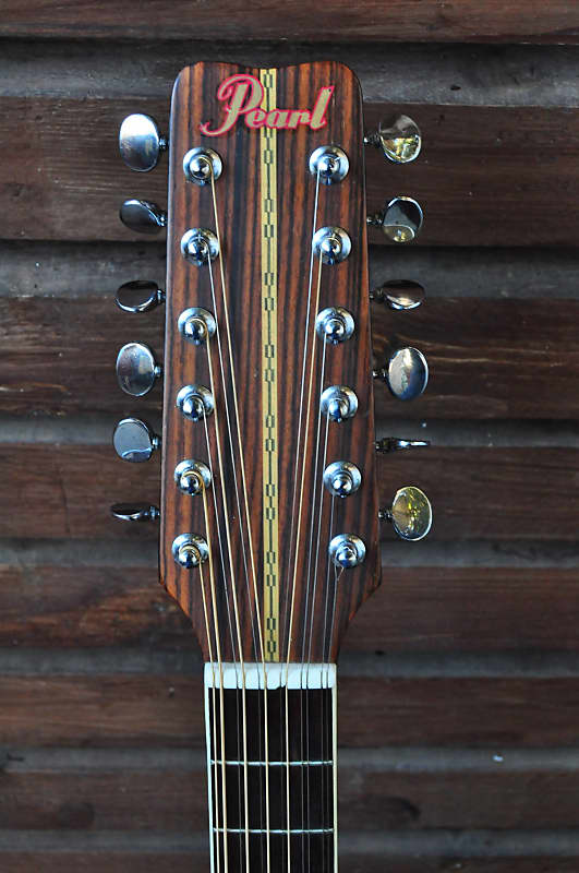 Pearl Folk 12 string acoustic guitar Made In Japan by