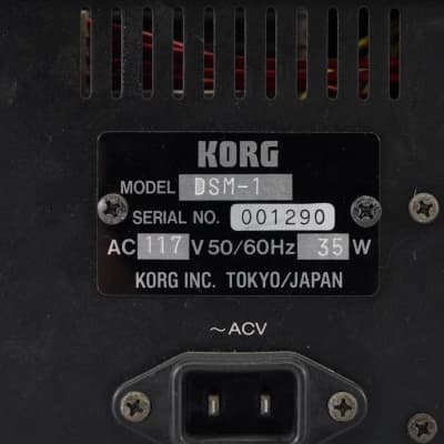 Korg DSM-1 Digital Sampling Synthesizer Module #51640 image 13