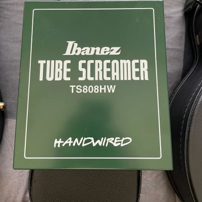 Ibanez TS808HW Hand-Wired Tube Screamer Overdrive 2009 - Present - Green image 1