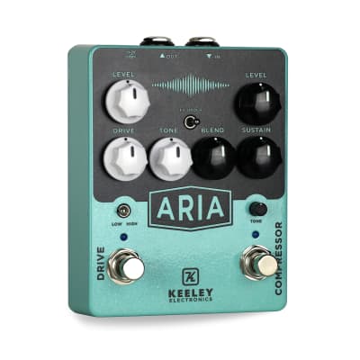 Keeley Aria Compressor / Overdrive Effects Pedal image 2