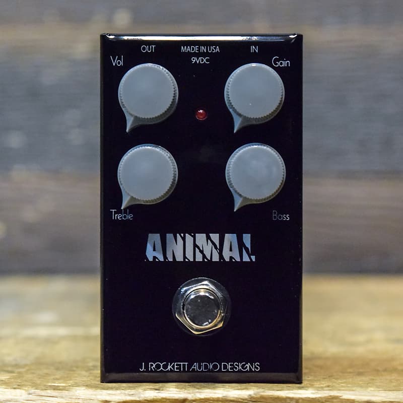 J. Rockett Audio Designs Animal OD Overdrive Distortion Guitar Effect Pedal