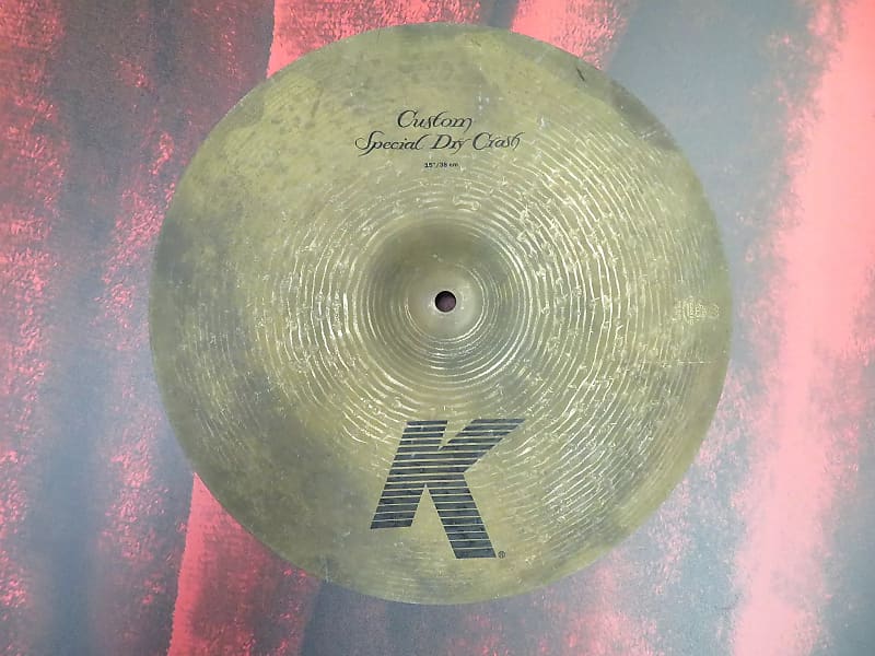 Zildjian 15" K Custom Special Dry Crash Cymbal image 1