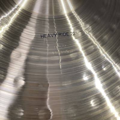 David Garibaldi's Tower of Power Paiste 22" Alpha Heavy Ride, Prototype 3,350g 1980's image 9