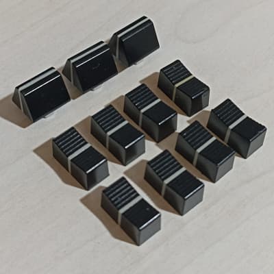 Roland JV-80 11 Pcs (8 Small + 3 Big) All Slider Knob Original