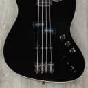 Fender Aerodyne 4-String Jazz Electric Bass Guitar SS Rosewood Fingerboard Black