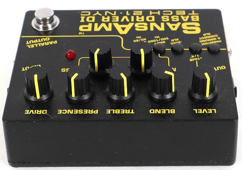 Tech 21 NYC SansAmp Bass Driver DI V2 Bass Direct Box Preamp