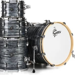Gretsch Drums Renown RN2-E604 4-piece Shell Pack - Silver Oyster Pearl image 2