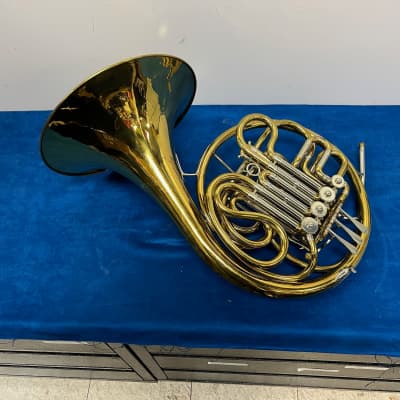 Vintage Conn 6D Double French Horn with Original Case and Mouthpiece Just Serviced image 2