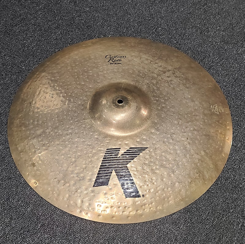 Zildjian 20" K Custom Ride Cymbal 1988 - Present - Brilliant image 1