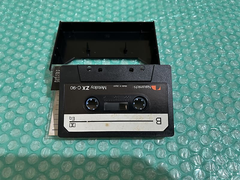 Nakamichi ZX C-90 Metalloy Metal Blank Audio Cassette Tape (Unsealed)