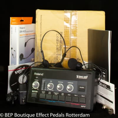 Roland VP-7 Vocal Processor s/n Z183291 incl Roland DR-HS 5 Headset, Japan,  as used by Beyoncé