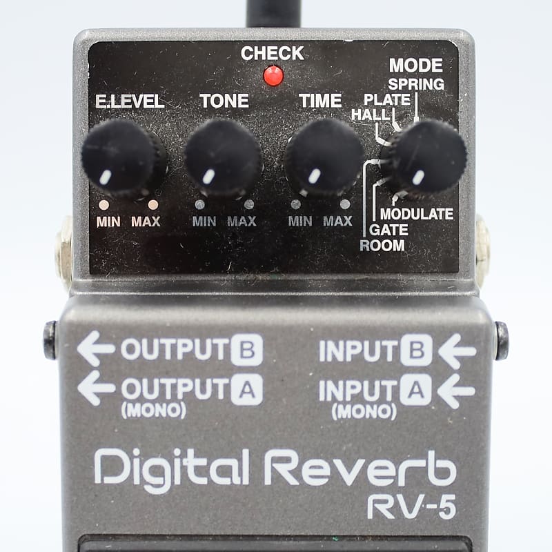 Boss RV-5 Digital Reverb Guitar Effect Pedal CU02559 | Reverb