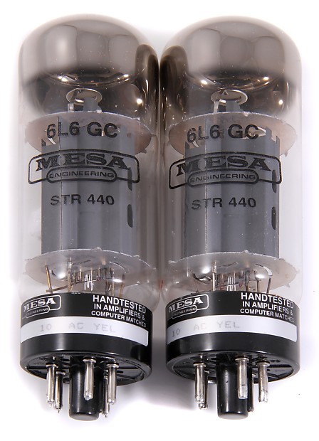 Mesa Boogie 6L6 STR-440 Power Tubes - Matched Pair | Reverb