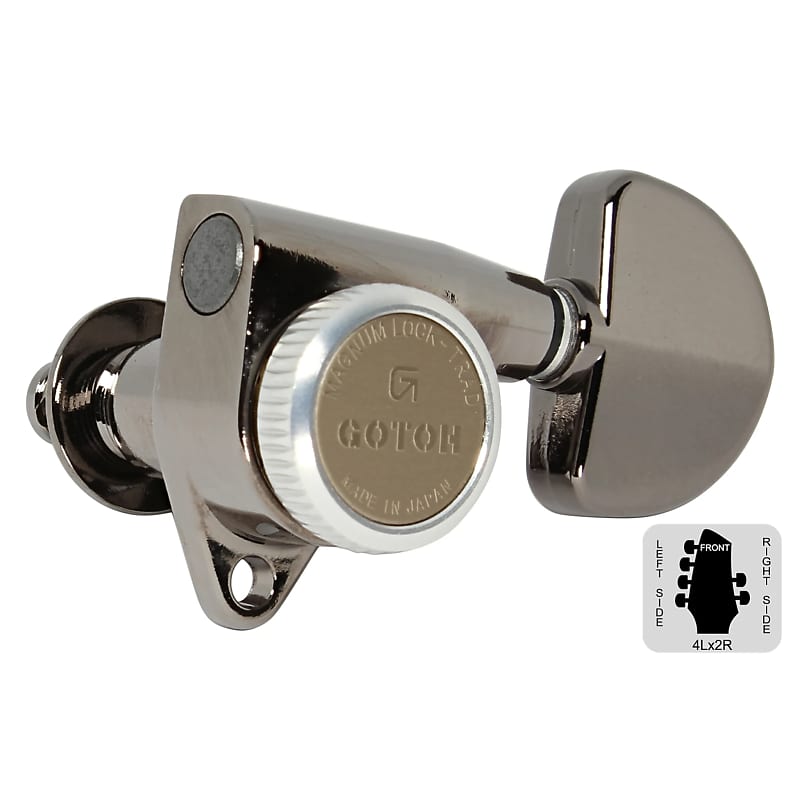GOTOH SG301-20-MGT Locking Tuning Machines w/ Grover buttons