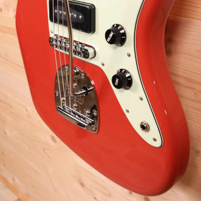 Fender Noventa Jazzmaster Electric Guitar - Maple Fingerboard, Fiesta Red image 7
