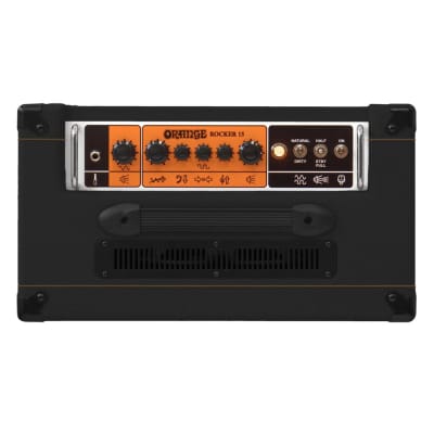 Orange Amplifiers Rocker 15 - 15-watt 1x10" Tube Combo Electric Guitar Amp - Black image 3