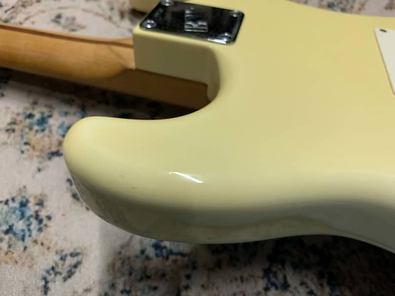 ESP 400 Series Stratocaster Guitar 1980s - Cream | Reverb