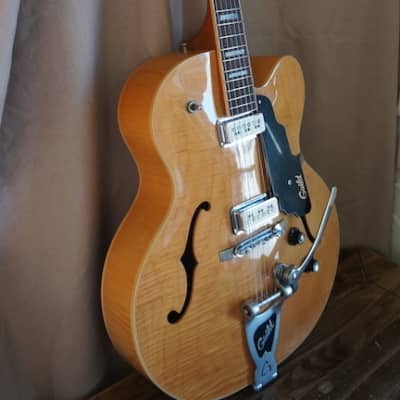 Guild X160 Rockabilly Archtop Series X 1999 Natural Maple image 3