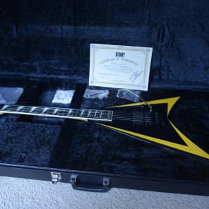 ESP Scythe Japan Custom Signature Series Alexi Laiho Flying