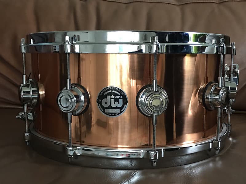 Samy Morales Signature Snare (Copper 6.5x14 or 8x14), Vertical Drum Co
