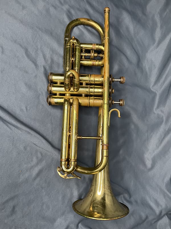 1940 Conn 80a? Long Cornet (trumpet) project horn image 1
