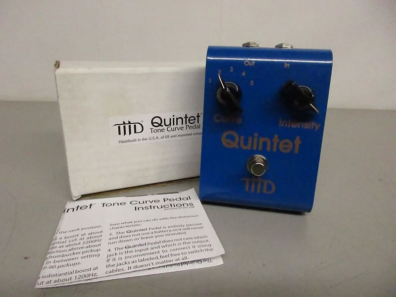 THD Quintet Tone Curve Pedal