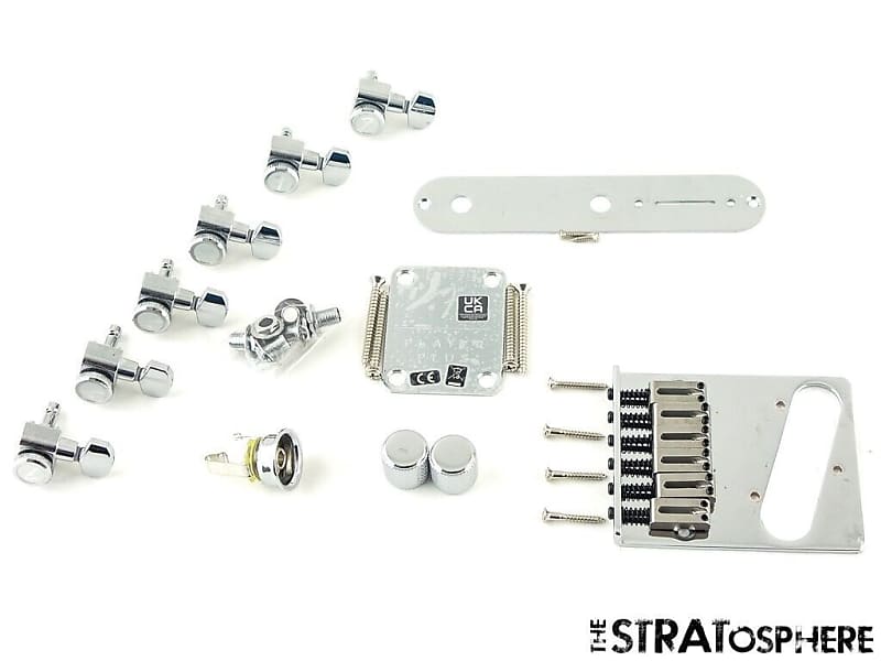 Fender Player Plus Telecaster HARDWARE SET Tele Bridge Tuners Reverb
