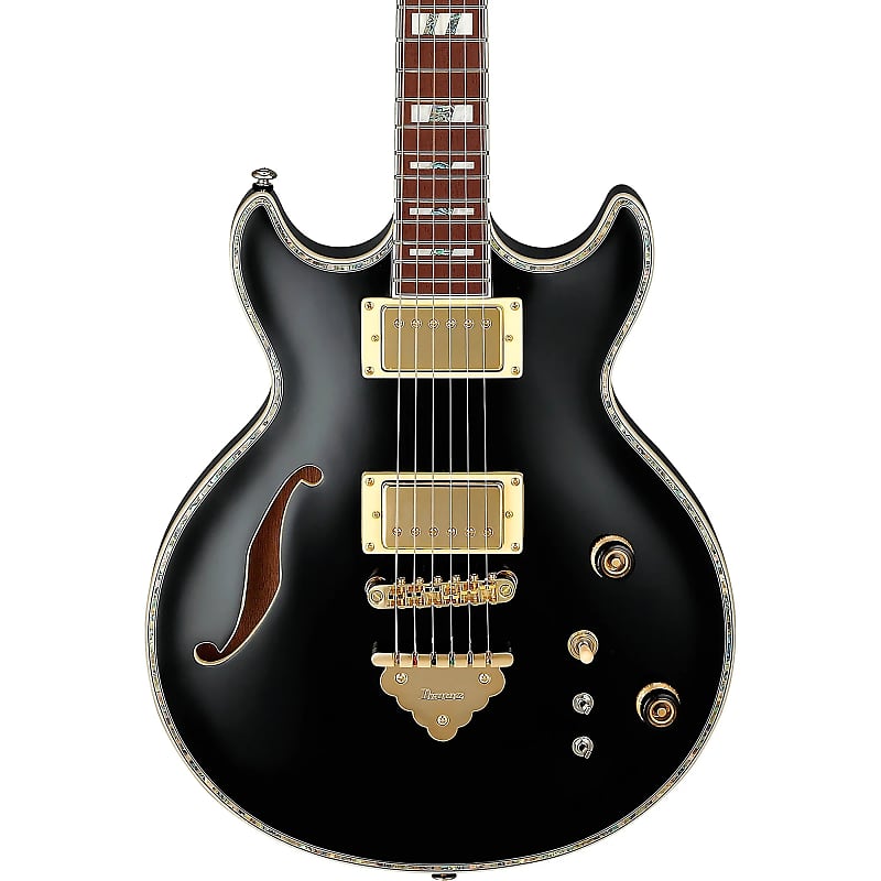 Ibanez AR520H-BK 6-String Semi Hollow Body Electric Guitar