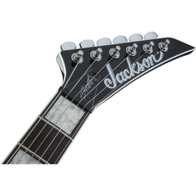 [PREORDER] Jackson Signature Scott Ian King V KVXT Electric Guitar, RW FB, Gloss Black image 5