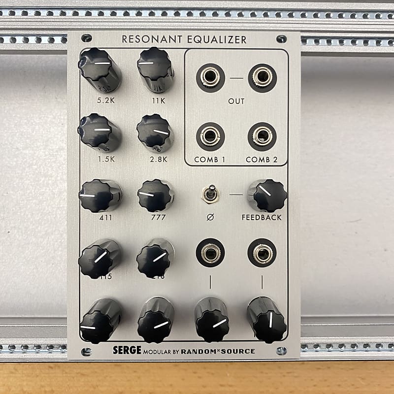 Random Source Serge Resonant Equalizer Eurorack Filter Bank