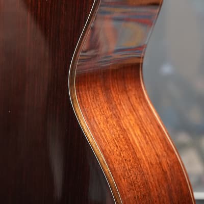 Hsienmo Autumn Germany Spruce + Wild Indian Rosewood Full Solid Acoustic Guitar image 11