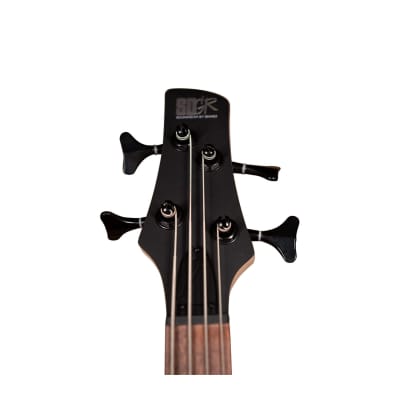 Ibanez SR300EB 4-string Electric Bass Guitar (Weathered Black) image 5