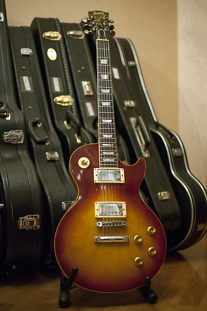 Burny FLG100 Singlecut 1976 Aged Cherry Burst + Original
