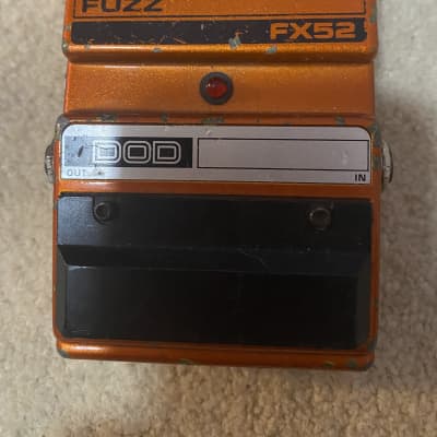 DOD Classic Fuzz FX52 1990s - Orange for sale